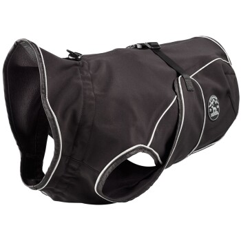 Hundemantel Uppsala Softshell schwarz 50 cm