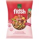 Roter Frish Real Nature Hundefutterbeutel, ‚Adult‘‑Label, ‚Rind mit Kartoffel, Karotte & Erbsen‘, Schüsselfoto und ‚wie frisch gekocht‘
