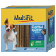 Box of MultiFit Dental Care Sticks for small dogs (28 sticks, 5-10 kg) with mint for fresh breath.