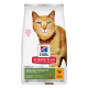 Sac de nourriture pour chats Hill's Science Plan, Senior Vitality Mature Adult 7+ (Poulet & Riz), chat roux, recommandé par les vétérinaires.