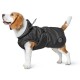 Hundemantel Uppsala schwarz 80 cm
