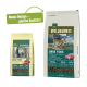 Zwei Säcke Real Nature Katzenfutter, "Wilderness Dark Fiord," in Gelb und Weiß, mit 70 % Fleisch und einem neuen Design.
