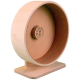 Holz-Laufrad für kleine Haustiere, mit einem kreisförmigen Design und einem Kork-Innenraum sowie einem 'Getzoo'-Logo auf der Vorderseite.