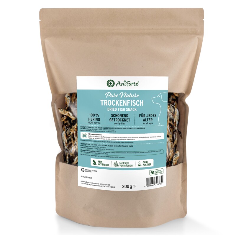 AniForte Trockenfisch 200g