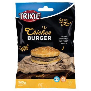 Trixie Chicken Burger 9cm, 2x140g