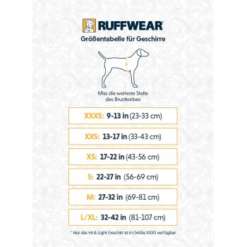 Ruffwear DoubleBack Geschirr S FRESSNAPF