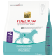 Select Gold MEDICA Veterinary Diet Beutel mit hypoallergenem Katzenfutter, weiß/türkis, Katzensilhouette, 2,5 kg.