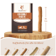 Wildfang Kaffeebaum-Kauspielzeug für Hunde, Größe L (25-45 kg), auf einer Holzoberfläche mit einer Höhe von 19 cm präsentiert.