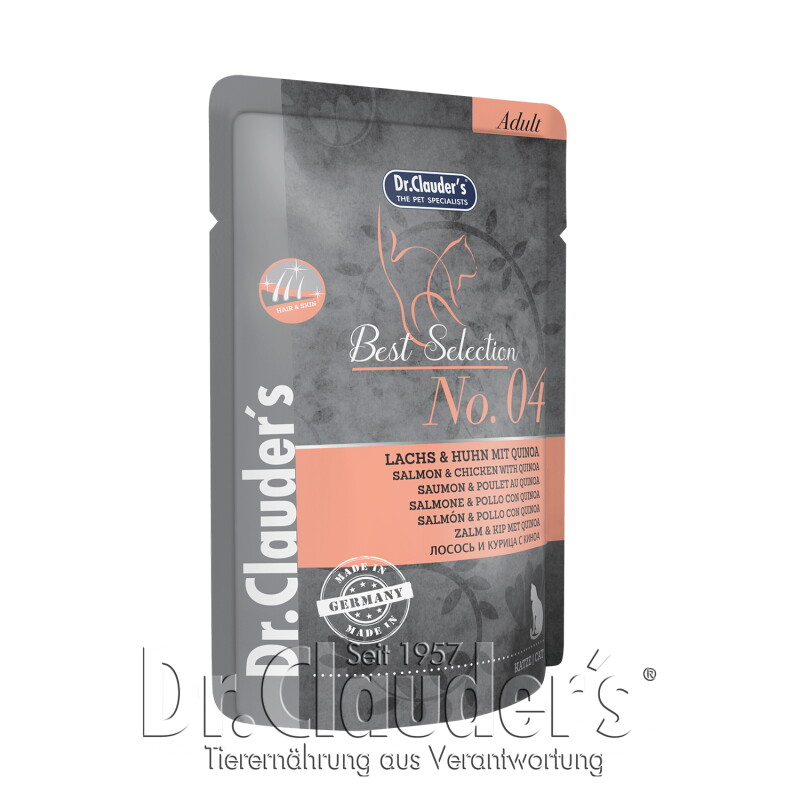 Dr. Clauder's Best Selection No 4 Lachs & Huhn mit Quinoa