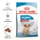 Royal Canin Puppy food bag for medium breeds, 2-12 months, promoting immune health, brain development, and tailored kibble size.