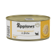 Applaws natürliche Katzenfutterdose mit "Hähnchenbrust in Brühe", 70g, gekennzeichnet mit 100% natürlichen Zutaten.