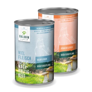Katze Mix- Paket 3 Kalb & Huhn 12x400g