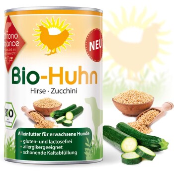 ChronoBalance Nassfutter für Hunde Bio Huhn 0,8 kg