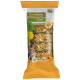 Verpackung der Haustiersnack-Marke JR Farm Grainless Kräuterolis mit Kräuter-Riegeln, Kaninchen, Löwenzahn und Bananenscheiben.