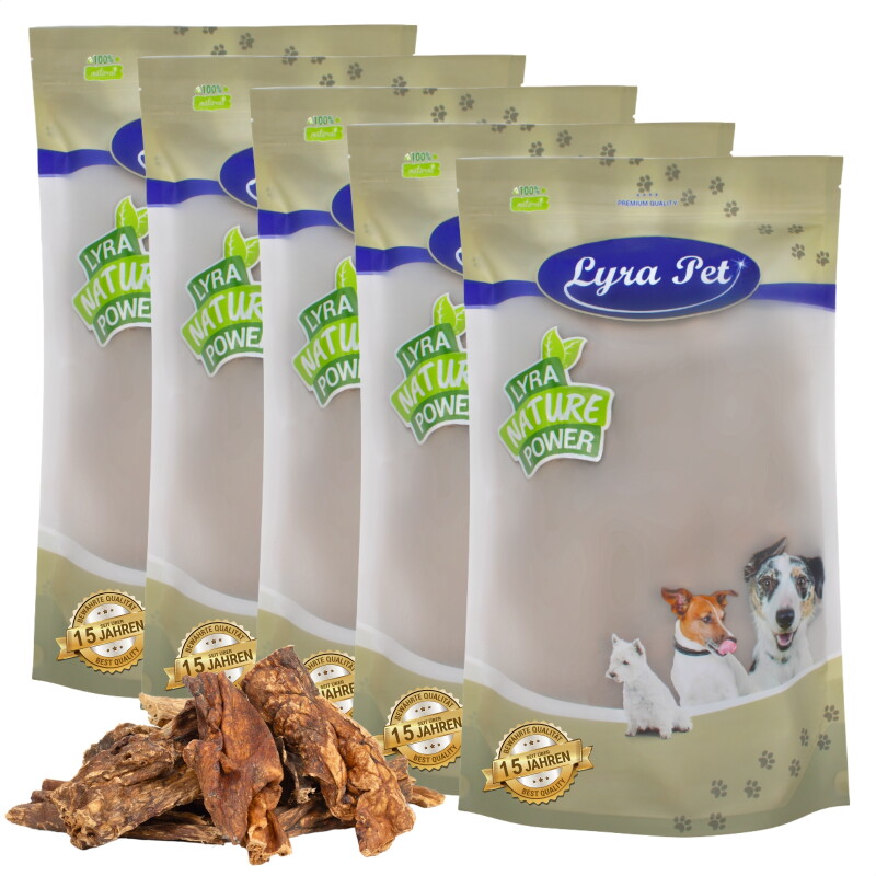 Lyra Pet Rinderlunge 5 kg