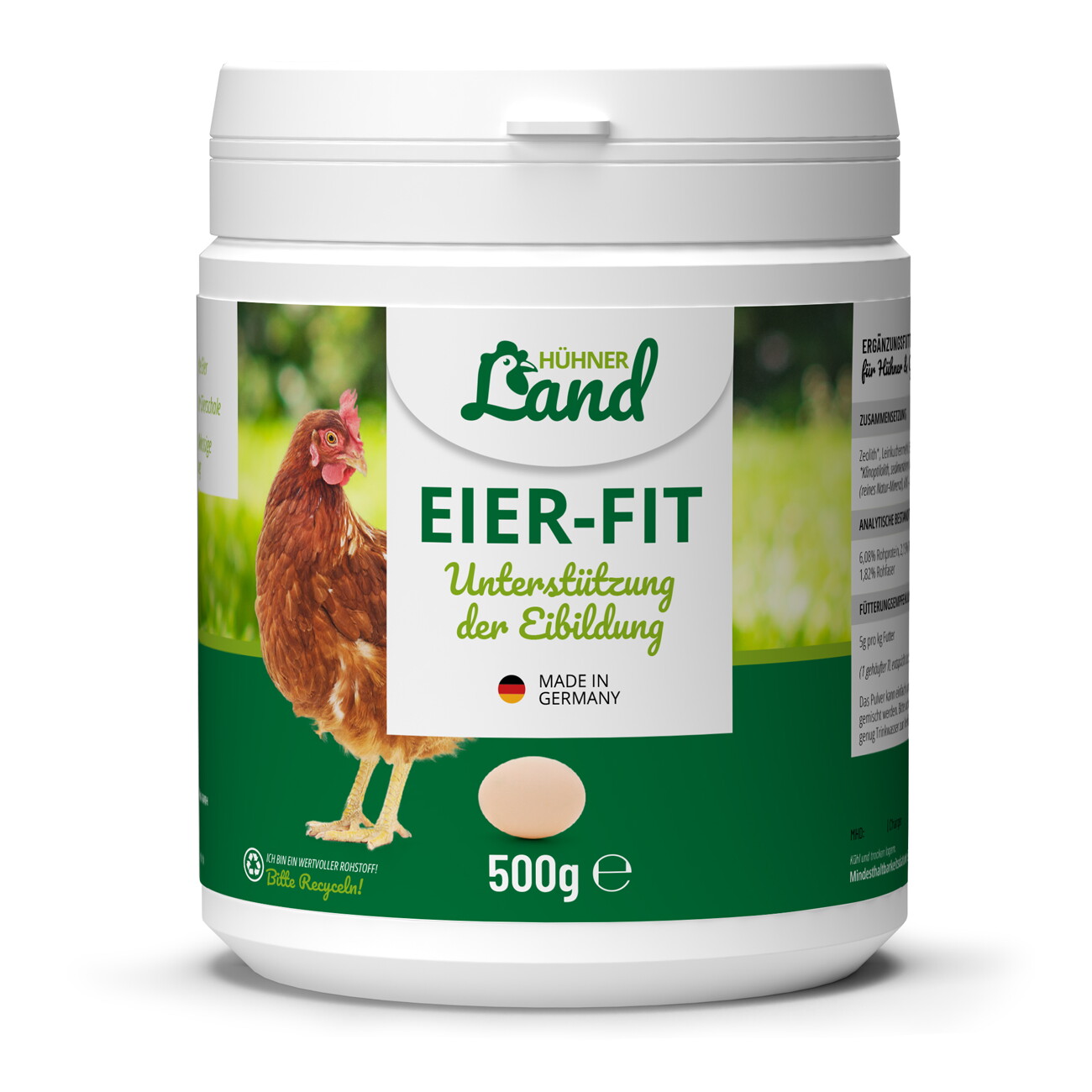 Görges Naturpharma Gmbh Orange Reavet Eier-Fit – Natürlicher Futterzusatz Für Legehennen & Wachteln (500G) - Image 3