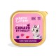 Barquette Chat Junior Canard 32x85 g
