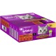 Whiskas Classic Meals Jumbo-Pack für Katzen, mit dem Gesicht einer Katze auf der Verpackung, mit 80 Portionen in Soße.