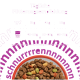 'Tägliche Fütterungsempfehlung' Tabelle mit Katzen-Icon: 3 kg / 4 kg / 5 kg — 45–55 g, 55–65 g, 65–75 g; kleiner Text erwähnt WHISKAS. Schale mit Trockenfutter.