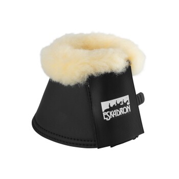 Hufglocken Allround Lammfell schwarz XXL