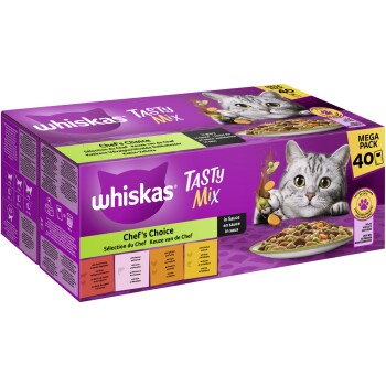 Tasty Mix Mega Pack Chef's Choice in Sauce 40 x 85g