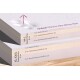 tierlando Premium Visco Memory Foam Haustiermatratzen zeigen Schichten und Dicke für die Größen M-L (6 cm) und XL-XXXL (9 cm).
