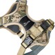 Geschirr Divo Camouflage rosa L