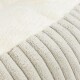 DBL Katzenbett Ribbed hellgrau