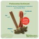 Whimzees-Kausnacks Stix, Toothbrush, Alligator auf grünem Hintergrund; 'Preiswertes Sortiment' und rotes Abzeichen 'Niedriger Preis pro Kausnack'.