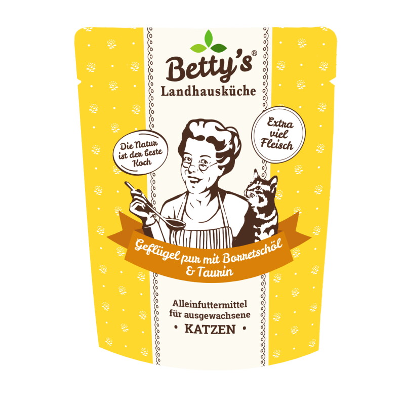 Betty's Landhausküche Frischebeutel Geflügel pur 6x250 g