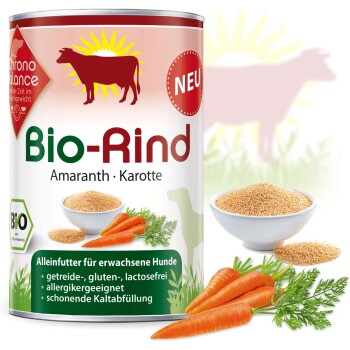 ChronoBalance Nassfutter für Hunde Bio Rind 4,8 kg