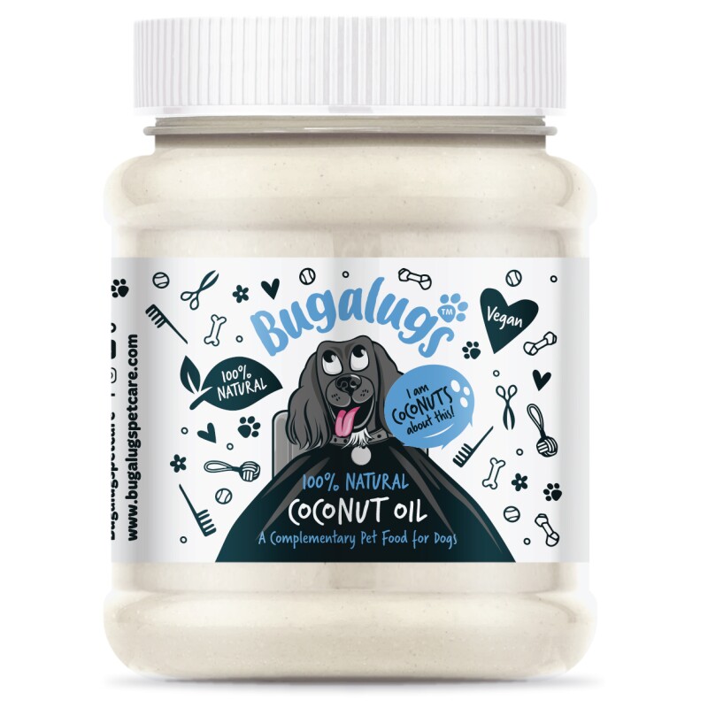 Bugalugs Futterzusatz Kokosöl 340 g