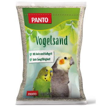 Vogelsand mit Anis und Muschelkalk 25kg