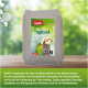 PANTO Vogelsand 25-kg-Sack mit Wellensittich und Nymphensittich auf grünem Etikett.