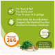 Emballage de supplément pour animaux en allemand, français et anglais, promouvant la santé de la peau, du pelage et de l'intestin avec Omega 3&6 et des ingrédients naturels.