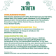 Zutaten- und Nährwertangaben eines Heimtierfutterprodukts auf Deutsch, mit Proteinen, Getreide, Ölen, Vitaminen und Mineralstoffen.