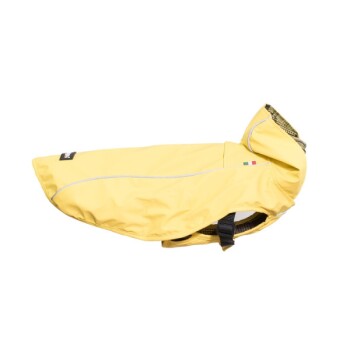 CHIARA SCOTTY Regenjacke mit integriertem Geschirr gelb L