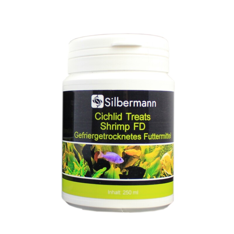 Silbermann Cichlid Treats FD Shrimp 250 ml