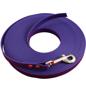 15-25 kg Biothane Schleppleine violett 15 m