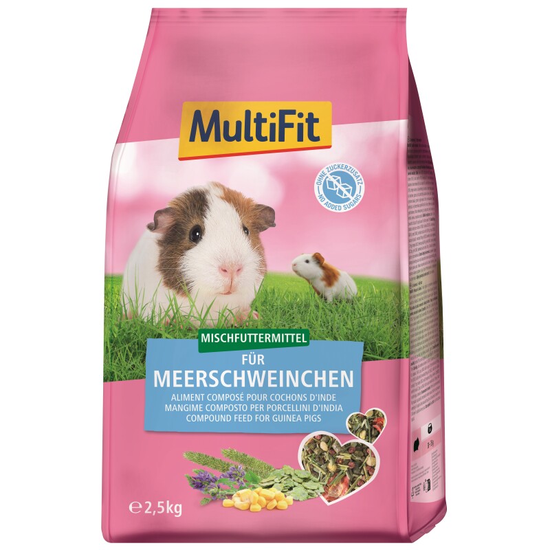 MultiFit knaagdiervoer voor cavia's 2,5 kg