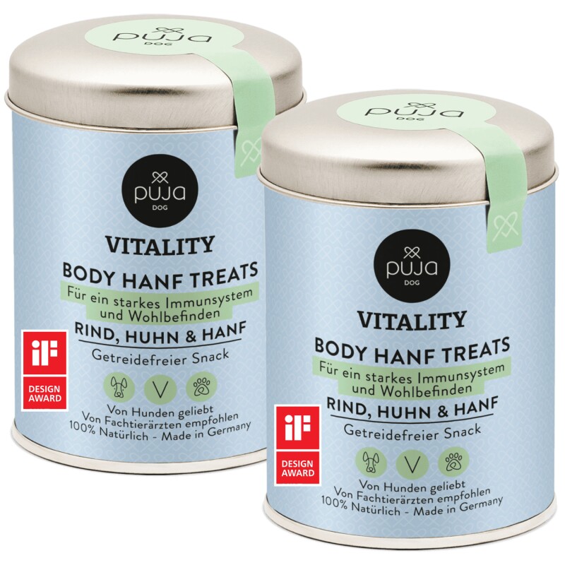 PUJA Doppel Fit - Wohlbefinden für Hunde 2x150g