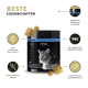 Petcare Petcat Health 3604 Detox-Mix für Katzen: 100% pflanzlich, keine Chemikalien, hypoallergen. Katzenprofil abgebildet.