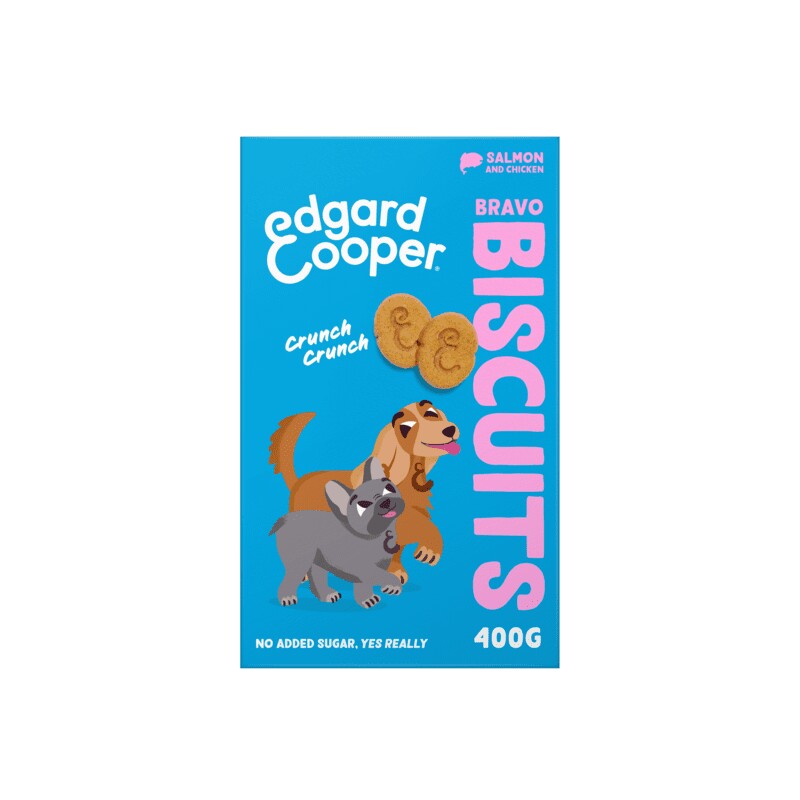 Edgard & Cooper Koekjes zalm en kip 400 g