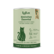 KatKare 'Kaninchen Essential' grüne Dose hypoallergener Kaninchen-Snacks für Katzen mit Katzenillustration