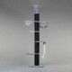 Kratzbaum Maine Coon Tower grau/ schwarz