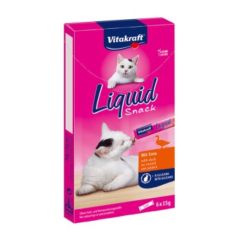 Cat Liquid-Snack 11x6 Stück Ente & ß-Glucane