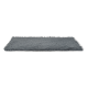Weiche graue Haustiermatte mit flauschiger Textur, ideal für den Komfort von Haustieren.