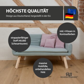 Ein Stapel weicher, hellgrüner Haustierdecken, ordentlich gefaltet, mit glatter Textur und gleichmäßiger Farbe.