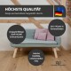 Ein Stapel weicher, hellgrüner Haustierdecken, ordentlich gefaltet, mit glatter Textur und gleichmäßiger Farbe.