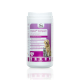 Glykan® Compact Ergänzung für Hunde und Katzen in einem weißen Behälter mit lila Akzenten, mit Nährwertinformationen und Vorteilen.